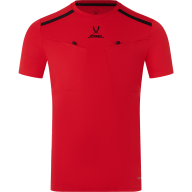 Футболка судейская JÖGEL DIVISION PerFormDRY Referee Tee, красный - Футболка судейская JÖGEL DIVISION PerFormDRY Referee Tee, красный