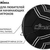 Мяч футбольный MINSA, TPE, машинная сшивка, 12 панелей, р. 5 - Мяч футбольный MINSA, TPE, машинная сшивка, 12 панелей, р. 5