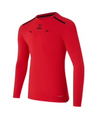 Футболка судейская с длинным рукавом JOGEL DIVISION PerFormDRY Referee LS Tee, красный