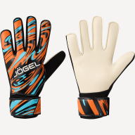 БЕЗ УПАКОВКИ Перчатки вратарские JOGEL Fusion AL3 Flat, оранжевый - БЕЗ УПАКОВКИ Перчатки вратарские JOGEL Fusion AL3 Flat, оранжевый