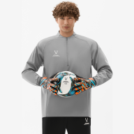 БЕЗ УПАКОВКИ Перчатки вратарские JOGEL Fusion AL3 Flat, оранжевый - БЕЗ УПАКОВКИ Перчатки вратарские JOGEL Fusion AL3 Flat, оранжевый