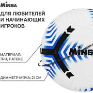 Мяч футбольный MINSA, TPE, машинная сшивка, 12 панелей, р. 5 - Мяч футбольный MINSA, TPE, машинная сшивка, 12 панелей, р. 5