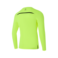 Футболка судейская с длинным рукавом JOGEL DIVISION PerFormDRY Referee LS Tee, желтый неон - downloaded from prime-sport.ru