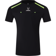 Футболка судейская JÖGEL DIVISION PerFormDRY Referee Tee, черный - Футболка судейская JÖGEL DIVISION PerFormDRY Referee Tee, черный