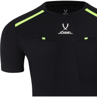 Футболка судейская JÖGEL DIVISION PerFormDRY Referee Tee, черный - Футболка судейская JÖGEL DIVISION PerFormDRY Referee Tee, черный
