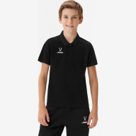Поло JÖGEL CAMP 2 CVC Polo CZ, черный - Поло JÖGEL CAMP 2 CVC Polo CZ, черный