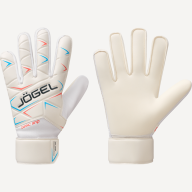 БЕЗ УПАКОВКИ Перчатки вратарские JOGEL Legend BL3 Flat, белый - БЕЗ УПАКОВКИ Перчатки вратарские JOGEL Legend BL3 Flat, белый