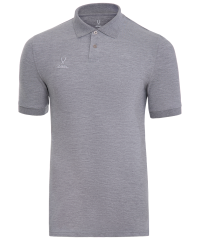 Поло JOGEL ESSENTIAL Cotton Polo 23, серый меланж