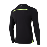 Футболка судейская с длинным рукавом JOGEL DIVISION PerFormDRY Referee LS Tee, черный - downloaded from prime-sport.ru