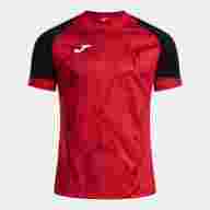 Футболка JOMA CAMISETA MANGA CORTA HISPA V ROJO NEGRO - Футболка JOMA CAMISETA MANGA CORTA HISPA V ROJO NEGRO