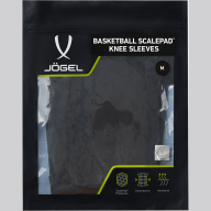 Наколенники баскетбольные с защитой JÖGEL ScalePad Knee Sleeves, черный - Наколенники баскетбольные с защитой JÖGEL ScalePad Knee Sleeves, черный