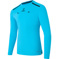 Футболка судейская с длинным рукавом JÖGEL DIVISION PerFormDRY Referee LS Tee, голубой - Футболка судейская с длинным рукавом JÖGEL DIVISION PerFormDRY Referee LS Tee, голубой