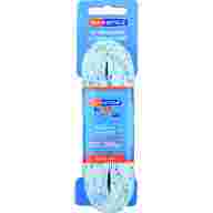 Шнурки для коньков Texstyle Double Blue Line Waxed 1510MT-WH-305, длина 305см. - Шнурки для коньков Texstyle Double Blue Line Waxed 1510MT-WH-305, длина 305см.