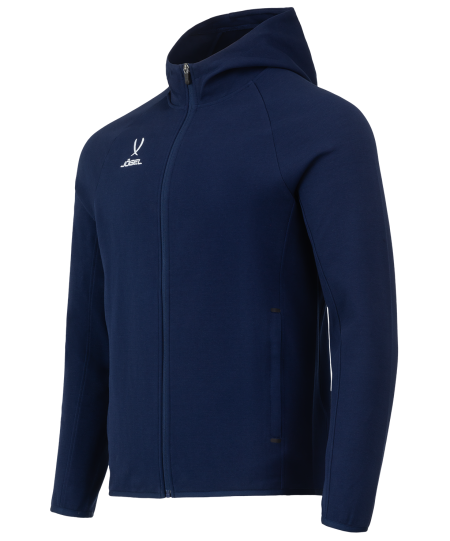 Худи на молнии JOGEL ESSENTIAL Athlete Hooded FZ Jacket, темно-синий