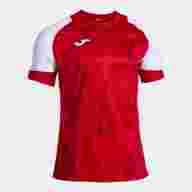 Футболка JOMA CAMISETA MANGA CORTA HISPA V ROJO BLANCO - Футболка JOMA CAMISETA MANGA CORTA HISPA V ROJO BLANCO
