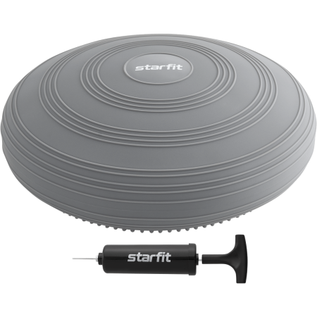 БЕЗ УПАКОВКИ Диск балансировочный STARFIT BP-105, с насосом, серый