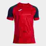 Футболка JOMA CAMISETA MANGA CORTA HISPA V ROJO DARK NAVY - Футболка JOMA CAMISETA MANGA CORTA HISPA V ROJO DARK NAVY