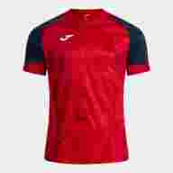 Футболка JOMA CAMISETA MANGA CORTA HISPA V ROJO DARK NAVY - Футболка JOMA CAMISETA MANGA CORTA HISPA V ROJO DARK NAVY