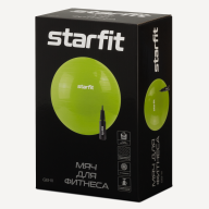 Фитбол GB-111 антивзрыв, 900 гр, с ручным насосом, малиновый, 55 см - downloaded from prime-sport.ru