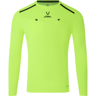 Футболка судейская с длинным рукавом JÖGEL DIVISION PerFormDRY Referee LS Tee, желтый неон - Футболка судейская с длинным рукавом JÖGEL DIVISION PerFormDRY Referee LS Tee, желтый неон