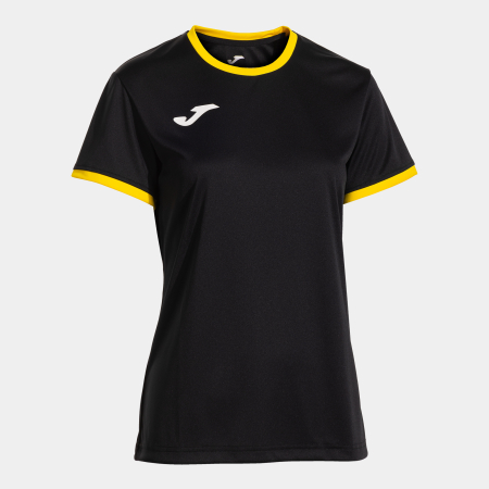 Футболка JOMA CAMISETA MANGA CORTA COMBI PREMIUM NEGRO AMARILLO
