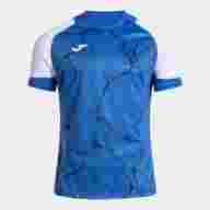 Футболка JOMA CAMISETA MANGA CORTA HISPA V ROYAL BLANCO - Футболка JOMA CAMISETA MANGA CORTA HISPA V ROYAL BLANCO