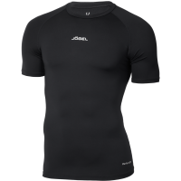 Футболка компрессионная с коротким рукавом JÖGEL CAMP PerFormDRY Baselayer SS Tee, черный