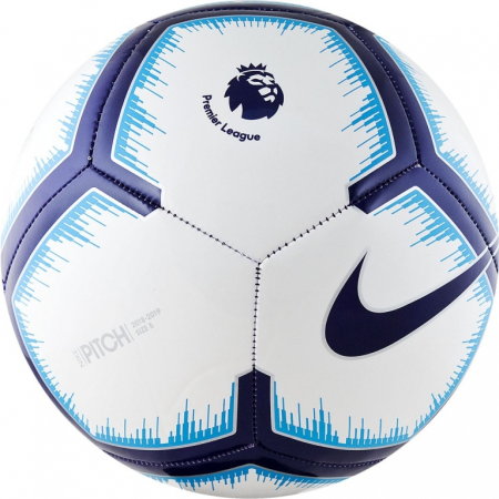 Мяч футбольный NIKE Pitch PL Бело-синий