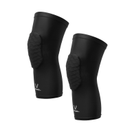 Наколенники баскетбольные с защитой ScalePad Knee Sleeves, черный - downloaded from prime-sport.ru