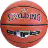 Мяч баск. SPALDING Silver TF 76859z, р.7, композит. кожа (ПУ), коричнево-черный - Мяч баск. SPALDING Silver TF 76859z, р.7, композит. кожа (ПУ), коричнево-черный