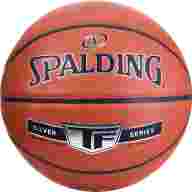 Мяч баск. SPALDING Silver TF 76859z, р.7, композит. кожа (ПУ), коричнево-черный - Мяч баск. SPALDING Silver TF 76859z, р.7, композит. кожа (ПУ), коричнево-черный