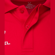 Поло JÖGEL CAMP 2 Poly Polo, красный - Поло JÖGEL CAMP 2 Poly Polo, красный