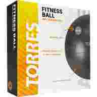 Мяч гимнастический TORRES AL121155SL, диаметр 55см., серый - Мяч гимнастический TORRES AL121155SL, диаметр 55см., серый