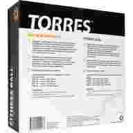 Мяч гимнастический TORRES AL121155SL, диаметр 55см., серый - Мяч гимнастический TORRES AL121155SL, диаметр 55см., серый