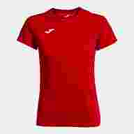 Футболка с коротким рукавом JOMA COMBI WOMAN Красный - Футболка с коротким рукавом JOMA COMBI WOMAN Красный