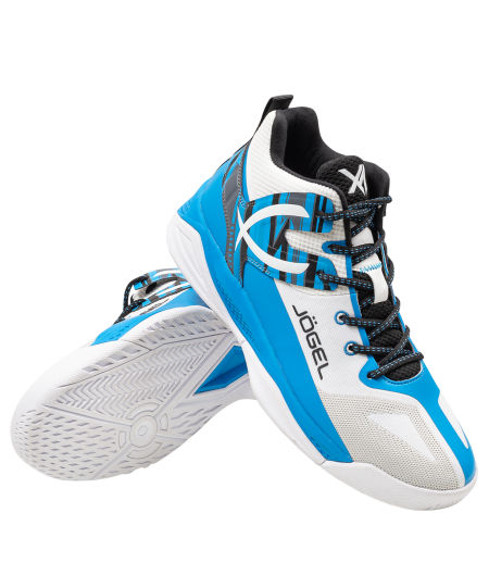 downloaded from prime-sport.ru Кроссовки баскетбольные JOGEL X1, White/blue