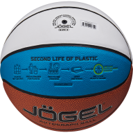 Мяч баскетбольный JÖGEL ECOBALL 2.0 Autograph №3 - Мяч баскетбольный JÖGEL ECOBALL 2.0 Autograph №3