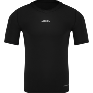 Футболка компрессионная судейская JÖGEL PerFormDRY Referee Baselayer Tee SS, черный - Футболка компрессионная судейская JÖGEL PerFormDRY Referee Baselayer Tee SS, черный