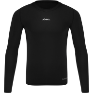 Футболка компрессионная с длинным рукавом судейская JÖGEL PerFormDRY Referee Baselayer Tee LS, черный - Футболка компрессионная с длинным рукавом судейская JÖGEL PerFormDRY Referee Baselayer Tee LS, черный