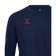Футболка баскетбольная с длинным рукавом JOGEL DIVISION PerFormDRY Pre-Match Longsleeve Jersey, темно-синий - downloaded from prime-sport.ru