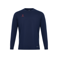 Футболка баскетбольная с длинным рукавом JOGEL DIVISION PerFormDRY Pre-Match Longsleeve Jersey, темно-синий - downloaded from prime-sport.ru