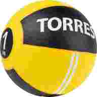 Медбол TORRES AL00231, 1кг, желто-черный - Медбол TORRES AL00231, 1кг, желто-черный