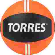 Медбол TORRES AL00231, 1кг, желто-черный - Медбол TORRES AL00231, 1кг, желто-черный