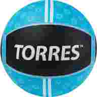 Медбол TORRES AL00231, 1кг, желто-черный - Медбол TORRES AL00231, 1кг, желто-черный