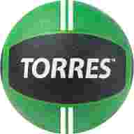Медбол TORRES AL00231, 1кг, желто-черный - Медбол TORRES AL00231, 1кг, желто-черный