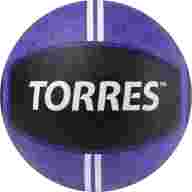 Медбол TORRES AL00231, 1кг, желто-черный - Медбол TORRES AL00231, 1кг, желто-черный