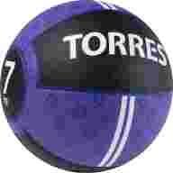 Медбол TORRES AL00231, 1кг, желто-черный - Медбол TORRES AL00231, 1кг, желто-черный