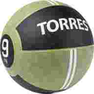 Медбол TORRES AL00231, 1кг, желто-черный - Медбол TORRES AL00231, 1кг, желто-черный
