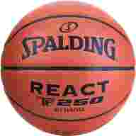 Мяч баск. SPALDING TF-250 React 76967z, р.7, FIBA Approved, композит. кожа (ПУ), коричнево-черный - Мяч баск. SPALDING TF-250 React 76967z, р.7, FIBA Approved, композит. кожа (ПУ), коричнево-черный