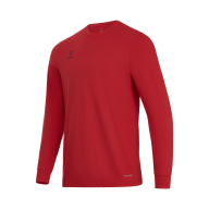Футболка баскетбольная с длинным рукавом JOGEL DIVISION PerFormDRY Pre-Match Longsleeve Jersey, красный - downloaded from prime-sport.ru